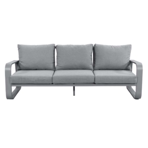 Travalia 3-Seater Sofa Grey